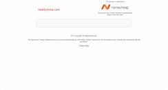 Desktop Screenshot of nearbyindia.com